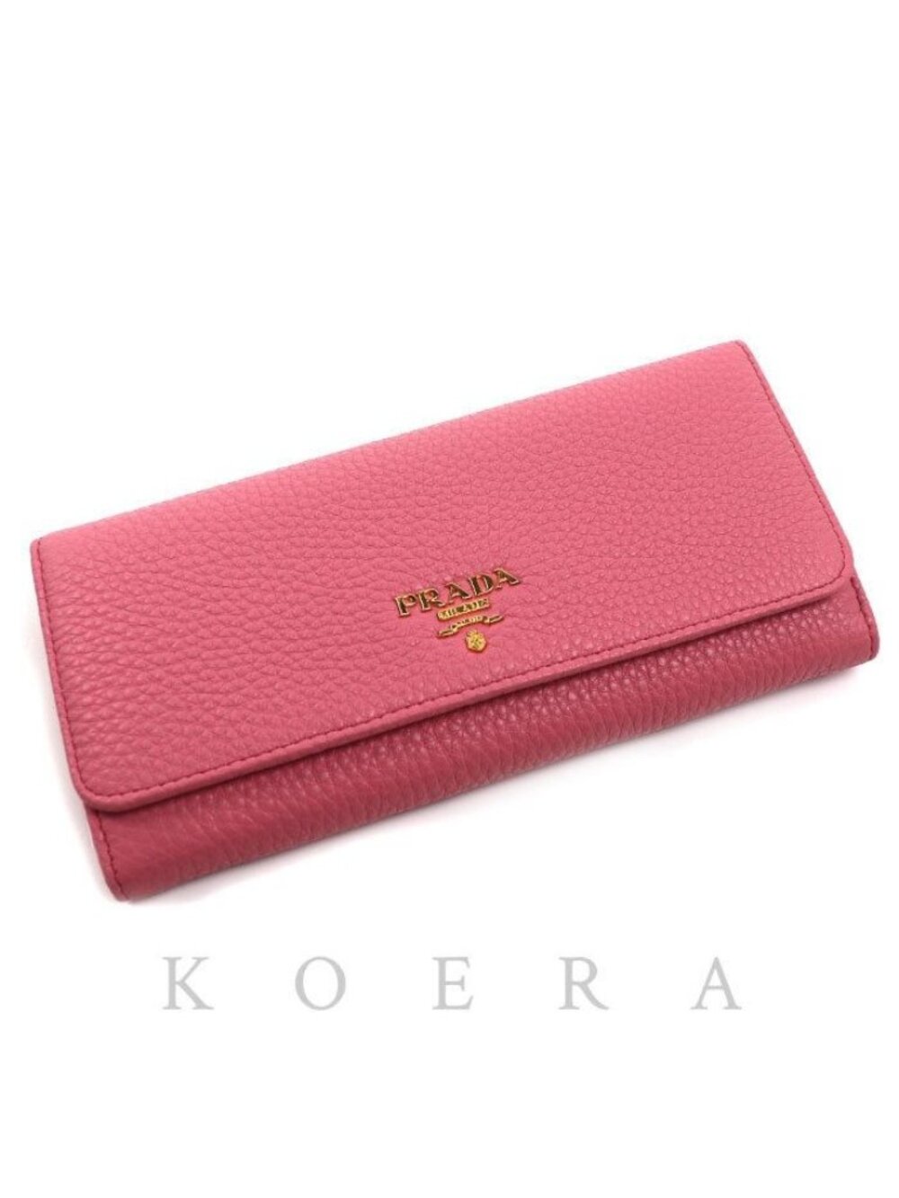 Prada Wallet Begonia Gold